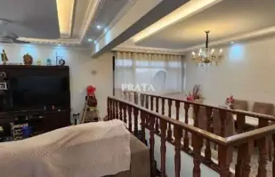 Embaré santos casa triplex 6 dormitórios 1 suíte 2 vgs garagem
