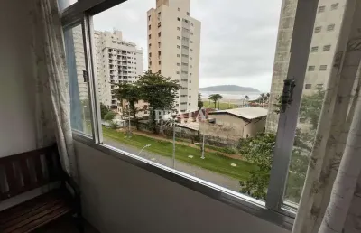 Itararé são vicente 1 dormitório 1 vaga garagem vista mar