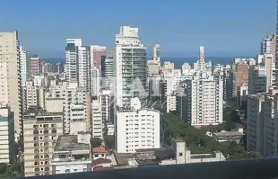 Boqueirão santos 2 dormitórios 1 suíte 1 vaga garagem demarcada