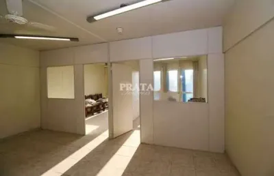Centro santos sala comercial com 1 vaga garagem demarcada