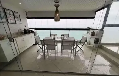 Morro do maluf guarujá 3 suítes 3 vagas garagem lazer