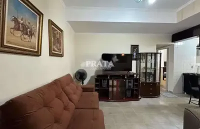 Boqueirão santos 2 dormitórios 1 suíte 1 vaga garagem
