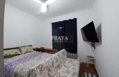 Boqueirão santos sala living 1 vaga garagem mobiliada