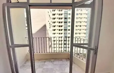 Pompéia santos 2 dormitórios 1 vaga garagem prédio frente praia