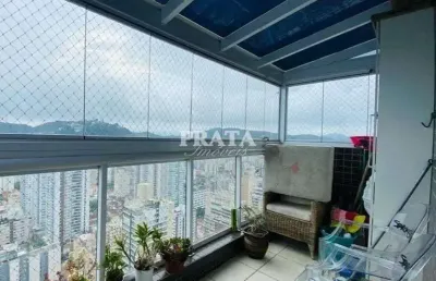 Pompéia santos 2 dormitórios 1 suíte 3 vgs garagem demarcadas