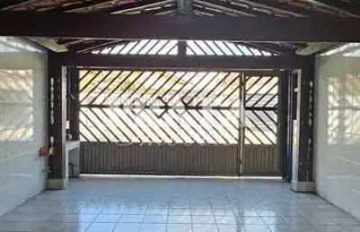 Mirim praia grande casa 3 dormitórios 2 vagas garagem