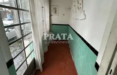 Macuco santos sobrado 2 dormitórios terraço e quintal