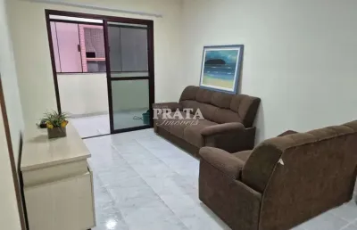 V tupi praia grande 2 dormitórios 1 suíte 1 v garagem mobiliado