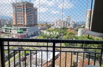 Gonzaga santos 2 dormitórios 1 suíte 1 vaga garagem