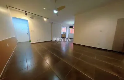 Gonzaga santos 2 dormitórios 1 suíte 1 vaga garagem demarcada