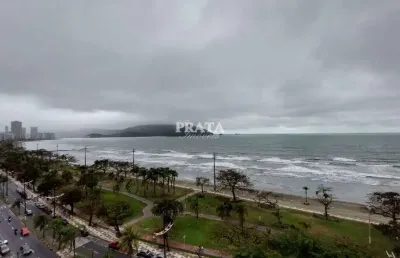 Embaré santos 3 dormitórios 1 suíte 1 vaga garagem vista mar