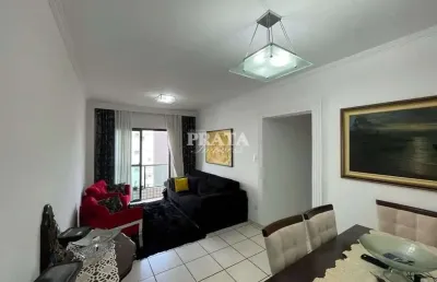 Campo grande santos apartamento bem conservado vista livre