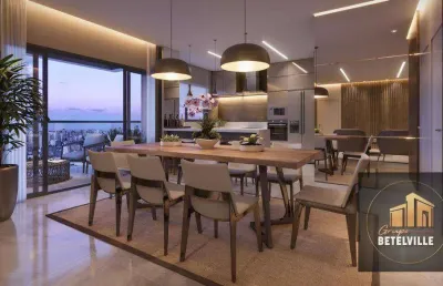 Apartamento garden com 3 dormitórios à venda, 235 m² - alto da rua xv - curitiba/pr