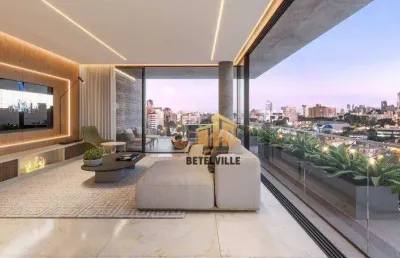 Apartamento com 3 dormitórios à venda, 175 m² - batel - curitiba/pr