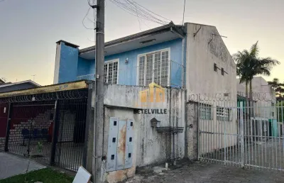 Sobrado com 3 dormitórios à venda, 94 m² - vargem grande - pinhais/pr