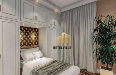 Apartamento com 2 dormitórios à venda - centro - pinhais/pr
