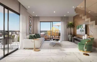 Apartamento garden com 2 dormitórios à venda, 163 m² - juvevê - curitiba/pr