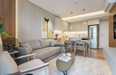 Apartamento com 2 dormitórios à venda - campina do siqueira - curitiba/pr
