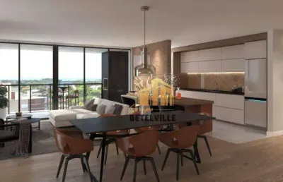 Apartamento garden à venda no bacacheri em curitiba com 3 quartos