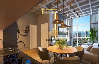 Sala à venda, 56 m² por r$ 672.000,00 - pereque - porto belo/sc