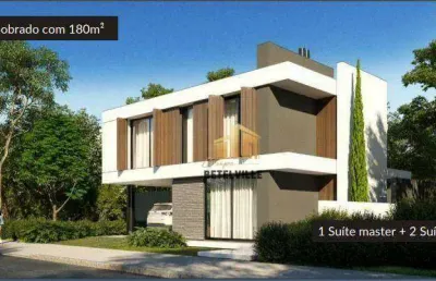 Sobrado com 3 dormitórios à venda, 180 m² - ipê - são josé dos pinhais/pr