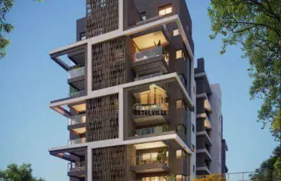 Apartamento com 3 quartos à venda na Rua Marechal Hermes, Centro Cívico, Curitiba