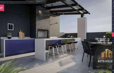 Loft com 1 dormitório à venda, 35 m² por r$ 415.900,00 - portão - curitiba/pr