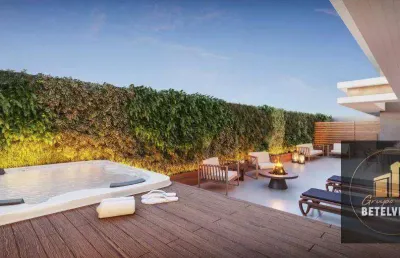 Apartamento garden com 2 quartos à venda, 170 m² por r$ 1.380.969 - juvevê - curitiba/pr