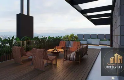 Apartamento com 2 dormitórios à venda, 66 m² - novo mundo - curitiba/pr