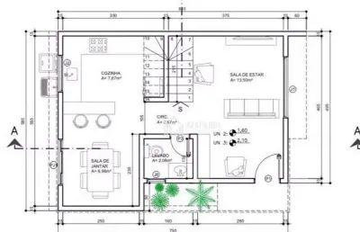 Sobrado com 3 dormitórios à venda, 115 m² por r$ 575.000,00 - atuba - curitiba/pr