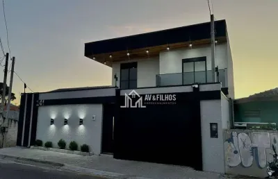 Sobrado residencial à venda, vila são cristóvão, piraquara - so0071.