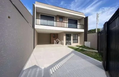 Sobrado com 3 dormitórios à venda, 202 m² por r$ 1.270.000,00 - cidade jardim - são josé dos pinhais/pr