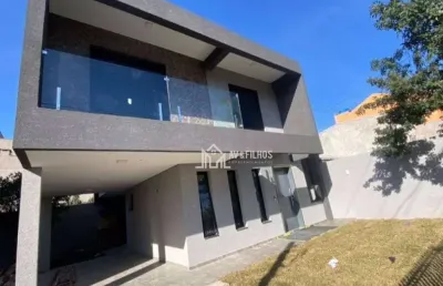 Sobrado residencial à venda, cruzeiro, são josé dos pinhais - so0123.