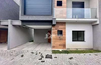 Sobrado com 3 dormitórios à venda, 123 m² por r$ 890.000,00 - uberaba - curitiba/pr