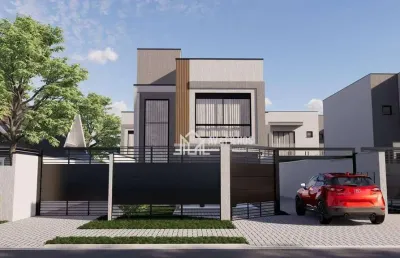 Casa em condomínio fechado com 3 quartos à venda na Rua Elizabeth Jane Brown, 25, Uberaba, Curitiba