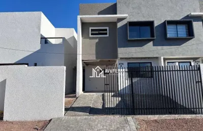 Sobrado com 3 dormitórios à venda, 115 m² por r$ 670.000,00 - cruzeiro - são josé dos pinhais/pr