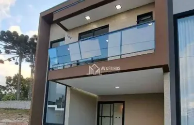 Sobrado  em condomínio alto padrão à venda em são josé dos pinhais