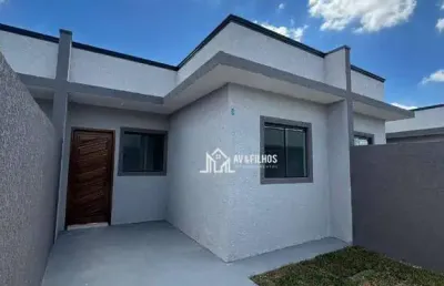 Casa com 2 dormitórios à venda, 42 m² por r$ 315.000,00 - campo de santana - curitiba/pr