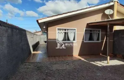 Casa com 2 dormitórios à venda, 44 m² por r$ 245.000,00 - vila fuck - piraquara/pr
