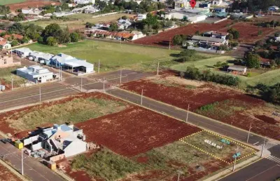 Terreno de esquina 463,68 m² no loteamento sol da manhã ii