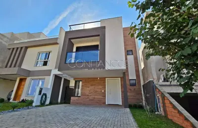 Casa em condomínio fechado com 3 quartos à venda na rua irma schreiner maran, 475, santa cândida, curitiba, 161 m2 por r$ 1.099.900