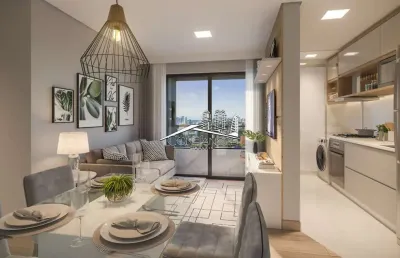 Apartamento com 2 quartos à venda na rua guilherme pugsley, 2621, água verde, curitiba, 44 m2 por r$ 479.000