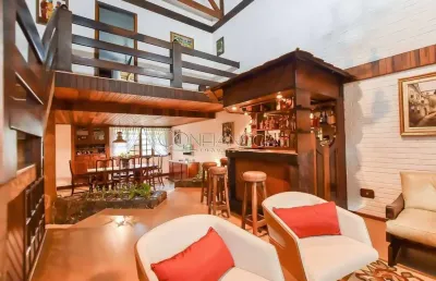 Casa com 5 quartos à venda na rua vereador washington mansur, 100, ahú, curitiba, 480 m2 por r$ 1.970.000