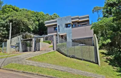 Casa com 3 quartos à venda na rua joaquim montegute, 100, butiatuvinha, curitiba, 408 m2 por r$ 1.499.000