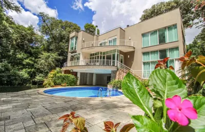 Casa em condomínio fechado com 3 quartos à venda na avenida fredolin wolf, 100, santa felicidade, curitiba, 980 m2 por r$ 5.800.000