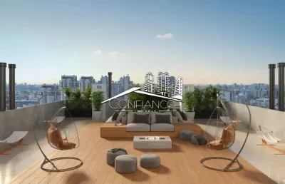 Kitnet / stúdio à venda na rua augusto de mari, 3840, portão, curitiba, 33 m2 por r$ 285.000