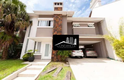 Casa em condomínio fechado com 4 quartos à venda na rua saturnino miranda, 315, santa felicidade, curitiba, 402 m2 por r$ 2.490.000