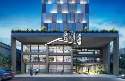 Kitnet / stúdio à venda na avenida república argentina, 2195, portão, curitiba, 23 m2 por r$ 504.557