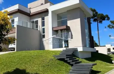 Casa em condomínio fechado com 3 quartos à venda na rua hellena betecek, 767, butiatuvinha, curitiba, 358 m2 por r$ 3.500.000