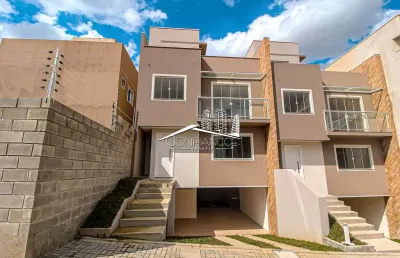Casa em condomínio fechado com 3 quartos à venda na rua marumby, 286, campo comprido, curitiba, 94 m2 por r$ 798.000